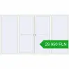 Pricing Sliding patio doors 3750x2200 mm PATIO DOOR REHAU SYNEGO BLACK_ULTI-MATT external. Price: 29 949.84 PLN