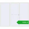 Pricing Sliding patio doors 2700x2300 mm PATIO DOOR REHAU BRILLANT DESIGN RAL 9016 Traffic white two-sided. Price: 9358,30 zł