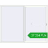 Pricing Sliding patio doors 2800x2200 mm REHAU GENEO HST RAL 9016 Traffic white two-sided. Price: 27 223.85 PLN