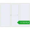 Ustalenie cen Przesuwane drzwi tarasowe 2750x2230 mm PATIO DOOR REHAU BRILLANT DESIGN RAL 9016 Traffic white dwustronny. Cena: 8 732 PLN