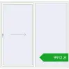 Pricing Sliding patio doors 2400x2350 mm PATIO DOOR REHAU SYNEGO RAL 9016 Traffic white two-sided. Price: 9912,36 zł