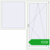 Ustalenie cen Drzwi balkonowe 1985x2000 mm BALCONY DOOR REHAU SYNEGO RAL 9016 Traffic white dwustronny. Cena: 528,25 €