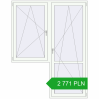 Pricing Balcony doors 1800x2300 mm BALCONY DOOR REHAU EURO 70 RAL 9016 Traffic white two-sided. Price: 2 770.92 PLN