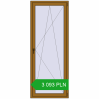 Pricing Balcony doors 900x2300 mm BALCONY DOOR REHAU SYNEGO LIGHT_OAK two-sided. Price: 3 093.23 PLN