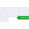 Pricing Balcony doors 4000x2100 mm BALCONY DOOR REHAU EURO 70 RAL 9016 Traffic white two-sided. Price: 3 294.36 PLN