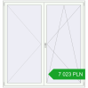 Pricing Balcony doors 2100x2200 mm BALCONY DOOR REHAU SYNEGO BLACK_ULTI-MATT external. Price: 7 023.24 PLN