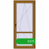 Ustalenie cen Drzwi balkonowe 900x2000 mm BALCONY DOOR REHAU SYNEGO LIGHT_OAK dwustronny. Cena: 519,41 €