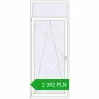 Ustalenie cen Drzwi balkonowe 1000x2500 mm BALCONY DOOR REHAU SYNEGO RAL 9016 Traffic white dwustronny. Cena: 2 392.27 PLN