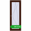 Ustalenie cen Drzwi balkonowe 690x1870 mm BALCONY DOOR REHAU EURO 70 BLACK_CHERRY dwustronny. Cena: 295.62 EUR