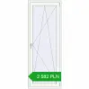 Pricing Balcony doors 800x2100 mm BALCONY DOOR REHAU SYNEGO RAL 9016 Traffic white two-sided. Price: 2 582.42 PLN