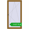 Pricing Balcony doors 1200x2350 mm BALCONY DOOR REHAU SYNEGO LIGHT_OAK two-sided. Price: 3 636.53 PLN