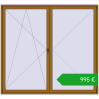 Ustalenie cen Drzwi balkonowe 2500x2300 mm BALCONY DOOR REHAU SYNEGO LIGHT_OAK dwustronny. Cena: 995,12 €