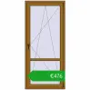 Ustalenie cen Drzwi balkonowe 900x2000 mm BALCONY DOOR REHAU SYNEGO LIGHT_OAK dwustronny. Cena: 476,14 €