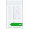 Ustalenie cen Drzwi balkonowe 1320x2400 mm BALCONY DOOR REHAU EURO 70 RAL 9016 Traffic white dwustronny. Cena: 528,86 €
