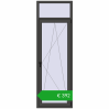 Pricing Balcony doors 800x2400 mm BALCONY DOOR REHAU EURO 60 BASALT_GREY two-sided. Price: 478,29 €