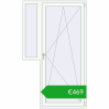 Ustalenie cen Drzwi balkonowe 1270x2140 mm BALCONY DOOR REHAU SYNEGO RAL 9016 Traffic white dwustronny. Cena: 468,94 €