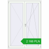 Pricing Balcony doors 1450x2100 mm BALCONY DOOR REHAU EURO 70 RAL 9016 Traffic white two-sided. Price: 2166,01 zł