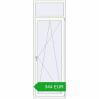 Pricing Balcony doors 800x2400 mm BALCONY DOOR REHAU EURO 60 RAL 9016 Traffic white two-sided. Price: 343.58 EUR
