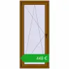 Ustalenie cen Drzwi balkonowe 800x1850 mm BALCONY DOOR REHAU SYNEGO GOLDEN OAK dwustronny. Cena: 447,88 €