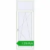 Pricing Balcony doors 900x2500 mm BALCONY DOOR REHAU EURO 70 RAL 9016 Traffic white two-sided. Price: 1 278.95 PLN