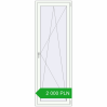 Pricing Balcony doors 800x2300 mm BALCONY DOOR REHAU SYNEGO RAL 9016 Traffic white two-sided. Price: 2 000.23 PLN