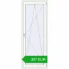 Pricing Balcony doors 800x2100 mm BALCONY DOOR REHAU EURO 60 RAL 9016 Traffic white two-sided. Price: 306.8 EUR