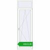 Pricing Balcony doors 820x2600 mm BALCONY DOOR REHAU SYNEGO RAL 9016 Traffic white two-sided. Price: 406 EUR