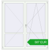 Pricing Balcony doors 1880x2000 mm BALCONY DOOR REHAU EURO 70 RAL 9016 Traffic white two-sided. Price: 586.72 EUR