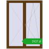 Ustalenie cen Drzwi balkonowe 1640x2200 mm BALCONY DOOR REHAU EURO 70 WALNUT dwustronny. Cena: 3106,94 zł