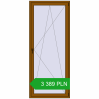 Pricing Balcony doors 1000x2400 mm BALCONY DOOR REHAU SYNEGO GOLDEN OAK two-sided. Price: 3 388.89 PLN