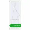 Pricing Balcony doors 900x2300 mm BALCONY DOOR REHAU SYNEGO RAL 9016 Traffic white two-sided. Price: 2 261.62 PLN