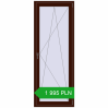 Pricing Balcony doors 800x2100 mm BALCONY DOOR REHAU EURO 70 BLACK_CHERRY two-sided. Price: 1 995.49 PLN