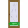Pricing Balcony doors 900x2200 mm BALCONY DOOR REHAU SYNEGO LIGHT_OAK two-sided. Price: 3 538.96 PLN
