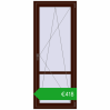 Pricing Balcony doors 800x2000 mm BALCONY DOOR REHAU EURO 70 BLACK_CHERRY two-sided. Price: 556,67 €