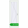 Ustalenie cen Drzwi balkonowe 650x1980 mm BALCONY DOOR REHAU SYNEGO RAL 9016 Traffic white dwustronny. Cena: 321.11 EUR