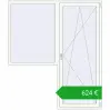 Ustalenie cen Drzwi balkonowe 1900x2200 mm BALCONY DOOR REHAU SYNEGO RAL 9016 Traffic white dwustronny. Cena: 623,96 €