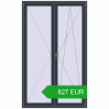 Ustalenie cen Drzwi balkonowe 1400x2300 mm BALCONY DOOR REHAU SYNEGO ANTHRACITE_GREY_STRUKTURAL dwustronny. Cena: 827.3 EUR