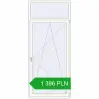 Pricing Balcony doors 1100x2530 mm BALCONY DOOR REHAU EURO 70 RAL 9016 Traffic white two-sided. Price: 1 395.94 PLN
