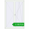 Pricing Balcony doors 1500x2200 mm BALCONY DOOR REHAU SYNEGO RAL 9016 Traffic white two-sided. Price: 5 184.86 PLN