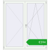 Ustalenie cen Drzwi balkonowe 1700x1900 mm BALCONY DOOR REHAU SYNEGO RAL 9016 Traffic white dwustronny. Cena: 593,73 €