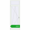 Pricing Balcony doors 800x2400 mm BALCONY DOOR REHAU EURO 70 RAL 9016 Traffic white two-sided. Price: 307,48 €
