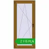 Pricing Balcony doors 800x1800 mm BALCONY DOOR REHAU SYNEGO LIGHT_OAK two-sided. Price: 2 115 PLN