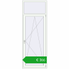 Ustalenie cen Drzwi balkonowe 900x2500 mm BALCONY DOOR REHAU EURO 70 RAL 9016 Traffic white dwustronny. Cena: 366,27 €