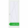 Pricing Balcony doors 900x2400 mm BALCONY DOOR REHAU SYNEGO RAL 9016 Traffic white two-sided. Price: 2 445.32 PLN