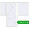 Pricing Balcony doors 2500x2130 mm BALCONY DOOR REHAU EURO 70 RAL 9016 Traffic white two-sided. Price: 4 014.27 PLN