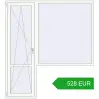 Pricing Balcony doors 2000x2200 mm BALCONY DOOR REHAU EURO 70 RAL 9016 Traffic white two-sided. Price: 528 EUR