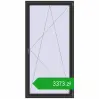 Pricing Balcony doors 1200x2400 mm BALCONY DOOR REHAU SYNEGO BLACK_STRUCTURAL two-sided. Price: 3372,91 zł