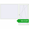 Pricing Balcony doors 2700x2020 mm BALCONY DOOR REHAU EURO 70 RAL 9016 Traffic white two-sided. Price: 943.67 EUR