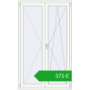 Ustalenie cen Drzwi balkonowe 1200x2000 mm BALCONY DOOR REHAU EURO 70 RAL 9016 Traffic white dwustronny. Cena: 572,63 €