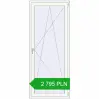 Pricing Balcony doors 900x2150 mm BALCONY DOOR REHAU SYNEGO RAL 9016 Traffic white two-sided. Price: 2 794.65 PLN